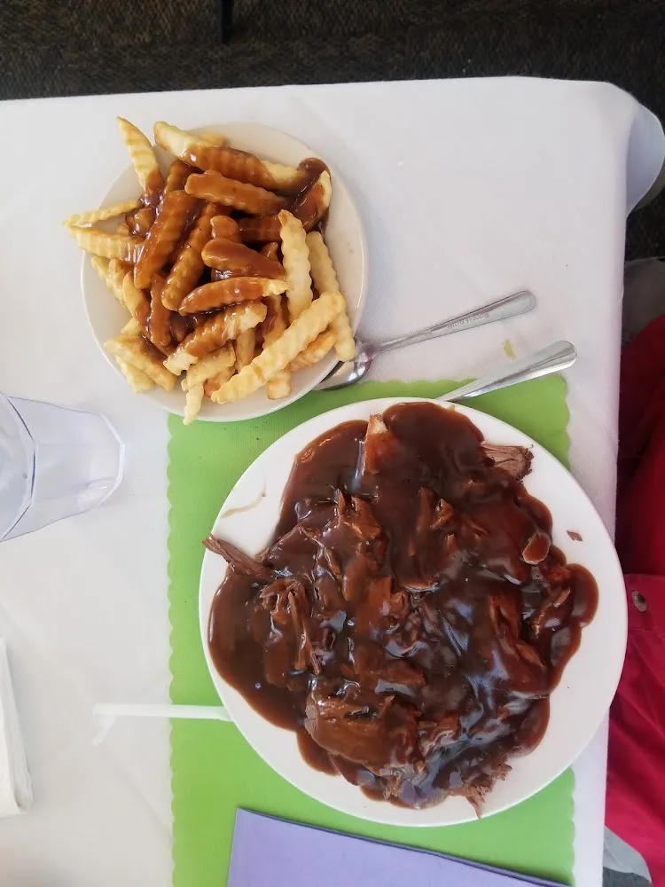 Open Faced Roast Beef